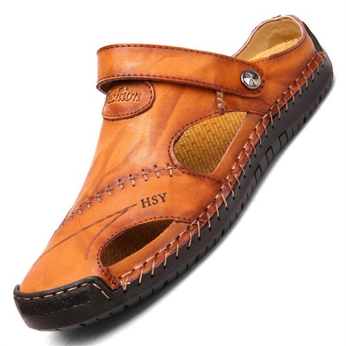 Sommer herren sandalen echtes - sommer,