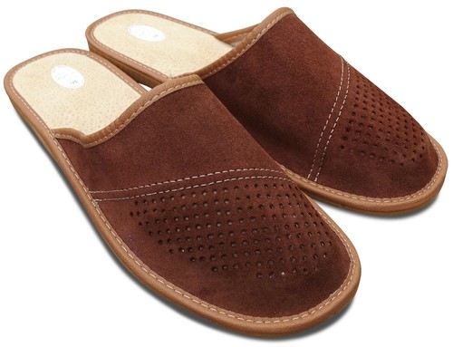 Leder hausschuhe pantoffeln - hausschuhe,